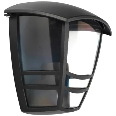 Bild av EDO Trädgårdsvägglampa IMMA Black W Vägglykta Vägglampa Vattentät IP44 Utomhus Retro E27 Väggmonterad Trädgårdslampa Vintage Svart 40 för Trädgård Terrass Garage Uteplats Veranda Balkong