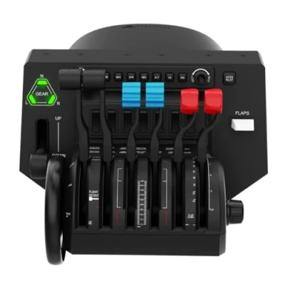 Bild av Honeycomb Aeronautical Bravo Throttle Quadrant with Auto Pilot &amp; Annunciator Panel in aviation quality for flight simulator , Universal control system simmer and pilots PC