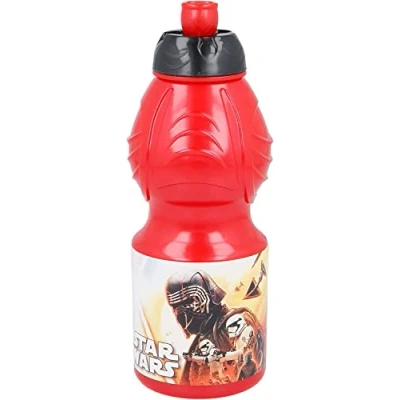 Bild av ALMACENESADAN, 4 940, Tillbaka till skolan, julklapp; bestående av sportflaska 400 ml, flerfärgad återanvändbar produkt, BPA fri, licensierad (SW R)