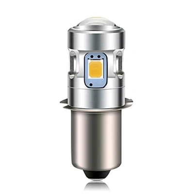 Bild av Ruiandsion P13.5S LED uppgradering ficklampa glödlampor PR2 3V 2835 4SMD chips lampa med projektor ersättning för 2 celler C&amp;D ficklampor fackla arbetslampor, varm vit