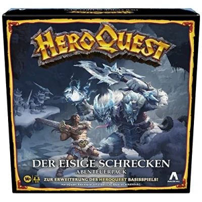 Bild av Hasbro Avalon Hill HeroQuest Den isiga skräcken äventyrspaket, från 14 år, grundläggande spel krävs, multi