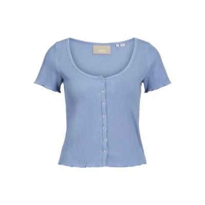 Bild av JACK &amp; JONES Jxlucinda STR Ss Tee JRS, blå, S