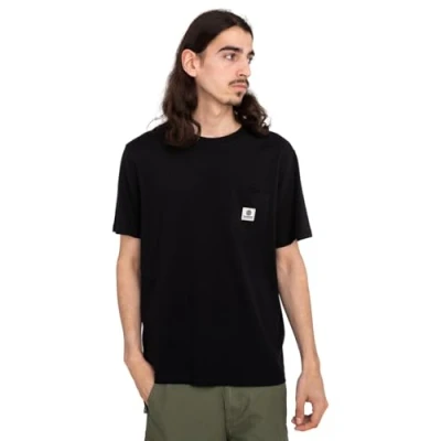 Bild av Element Basic Pocket Tshirt med print, Storlek: XS, Flint black