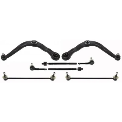 Bild av MAPCO 53304 Jeu de bras, suspension roue des deux côtés l&#039;essieu avant, inférieur avec rotule axiale, bielle/barre poussée
