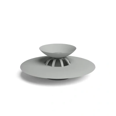 Bild av Umbra 023464 918 Flex avlopp stopp/hår fångare grå, 9,53 x 3,17 cm