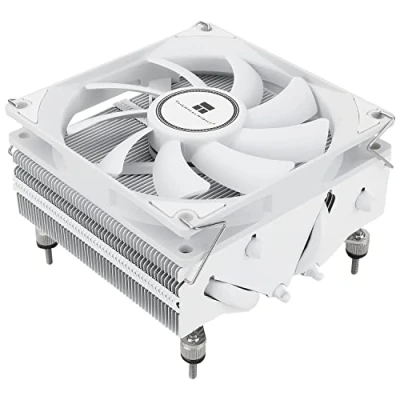 Bild av Thermalright AXP90 X53 vit låg profil CPU luftkylare, 53 mm höjd, TL 9015w Slim PWM fläkt, AGHP teknik, för AMD AM4/Intel 1700/1150/1151/155/1156/1200 (vit)