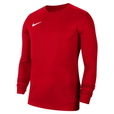 Bild av Nike Unisex barn Y Nk Dry Park Vii Jsy Ls långärmad T shirt University röd/vit 7 8 Jahre