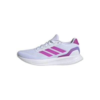 Bild av adidas Performance Runfalcon Väglöparskor, Storlek: 44, White/purple burst/semi blue burst Textil/syntet