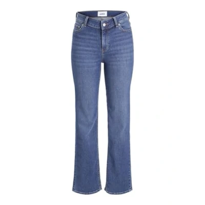 Bild av JJXX Jxnice SL STR MW C8220 Dnm Noos Jeans, Medium Denimblå, 28W x 32L Dam, Denim Blå, /