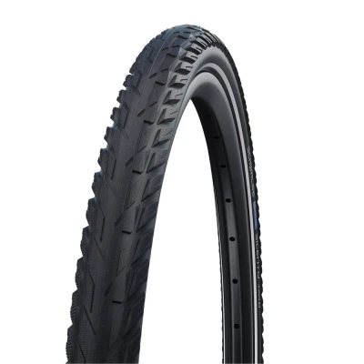 Bild av Schwalbe, Copertone SILENTO PP, Nero con strisce riflettenti, 26x1.76