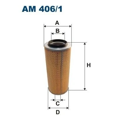 Bild av Luftfilter FILTRON AM 406/1