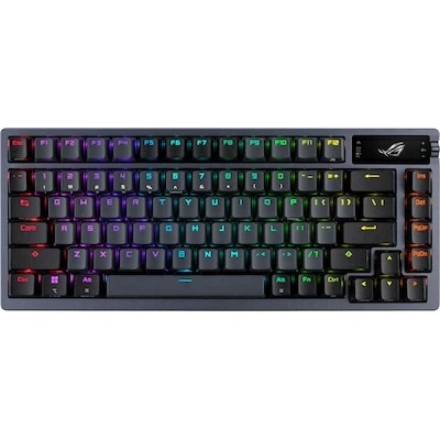 Bild av ASUS ROG AZOTH 75% Wireless DIY Custom RGB Gaming Keyboard Utan numpad Nordisk Svart
