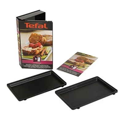 Bild av Tefal XA8009 Snack Collection Platta Armer Riddare nummer 9 passar SW85XX Inklusive receptbok praktisk förvaringslåda Svart