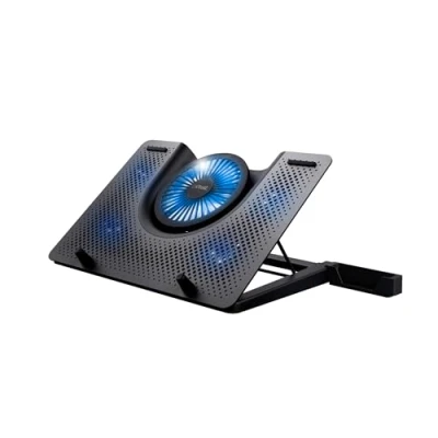 Bild av Trust Gaming GXT 1125 Quno Laptop Cooling Stand Laptops up to 17.3 inch, 5 Blue Illuminated Fans, Adjustable Angle, Computer Cooler Black