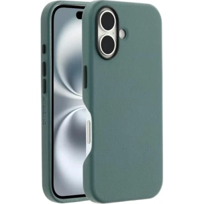 Bild av OtterBox Symmetry Cactus Leather Apple iPhone 16 Juniper Sprig green