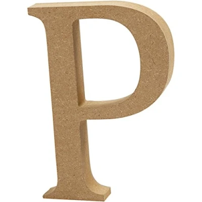 Bild av Creativ Company Letter P MDF 13cm 1pc.