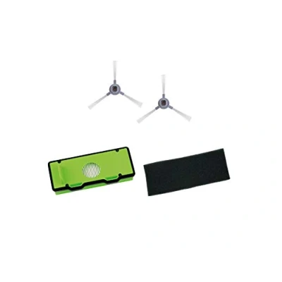 Bild av Rowenta ZR177002 sidoborstar och högeffektiva filtersats 3 delad, originalreservdel lämplig för Explorer 80 surobotar