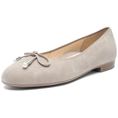Bild av ara Ballerinaskor taupe, Storlek: 38.5, Taupe Mocka