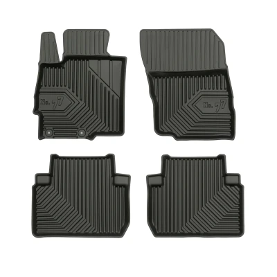 Bild av FROGUM No. 77 77408500 Ensemble de tapis sol Caoutchouc avant et arrière 4 noir Sur mesure