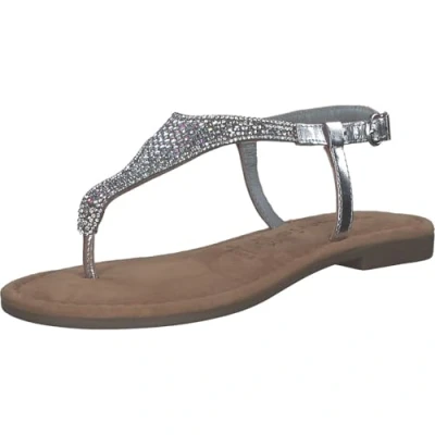 Bild av Tamaris dam 128132 44 sandaler, silver glamo, 36 EU, Silverglam, EU