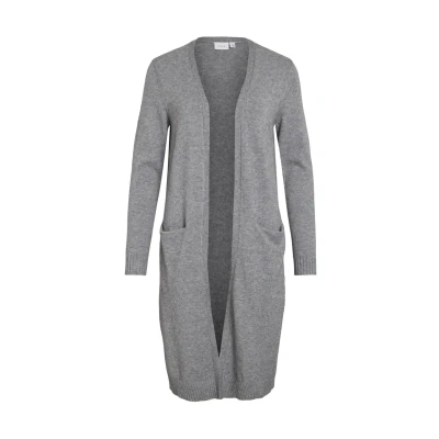 Bild av VILA Viril Kofta, Storlek: XXL, Medium grey melange