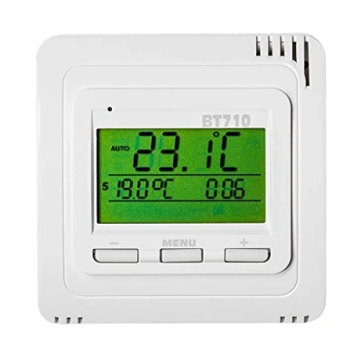 Bild av Termostat, infälld radiomottagare, uttag för infraröd uppvärmning olika modeller (termostat nr 401343)