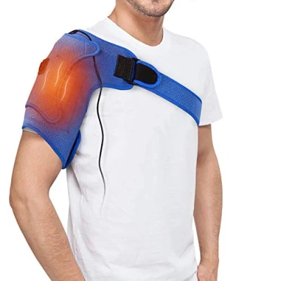 Bild av Heating Shoulder Support, Pad with Adjustable Strap, Electric Brace for Broken Shoulder, Frozen Arthritis, Left and Right