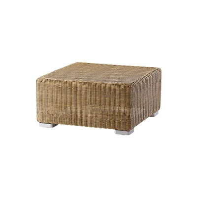 Bild av Cane line Chester Footstool Fotpall Natural Weave B: 60 x D: H: 30 cm