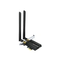 Bild av TP Link Archer TX50E AX3000 WiFi 6 PCIe adapter med Bluetooth 5.0 (två flerriktade antenner, Intel Wi Fi chipset, kylfläns, WPA3 krypteringsstandard) Svart