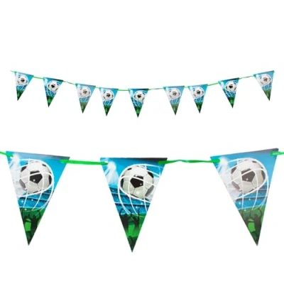 Bild av Globos Paper Bunting Football Fans 3mtr.