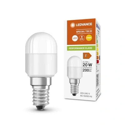 Bild av LEDVANCE LED T26 kylskåpslampa matt 200lm 2,3W/827 (20W) E14 HS