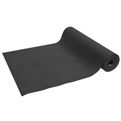 Bild av Pro Nappe Ref R732421I Engångshuvud av spunbond fleece kartong med 4 rullar 24 M lång x 0,4 bred förskuren var 1,20:e representerar 20 huvuden mot huvud svart färg