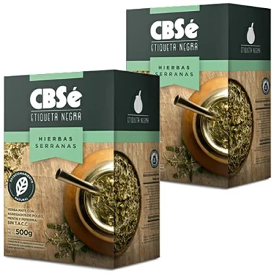Bild av 🌿CBSe Yerba Mate Black Label 0,5kg 🧉 Energigivande och stärkande dryck, rik på vitaminer antioxidanter, med koffein! Innehåller inget socker.