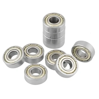 Bild av Akozon 10 Pezzi Cuscinetti a Sfere 696ZZ 6 x 15 5 mm in Acciaio Inossidabile