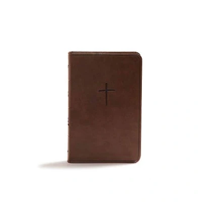 Bild av CSB Compact Bible, Brown Leathertouch, Value Edition: Christian Standard Brown, Edition