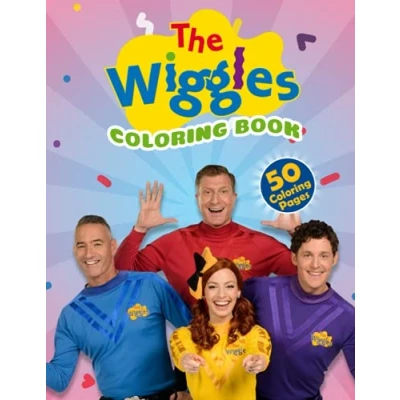 Bild av The Wiggles Coloring Book: Jumbo Book For All Ages With Pictures . A Great Way To Relax And Relieve Stress