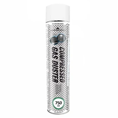 Bild av AABCOOLING 1 x 750 ml Home&amp;Office tryckluftsspray K1 lufttryck komprimerad Air, dammfläkt, kontorsmaterial, rengöringsutrustning, luftspray PC regning, tryckluftsburk, tangentbord, spelkonsoler