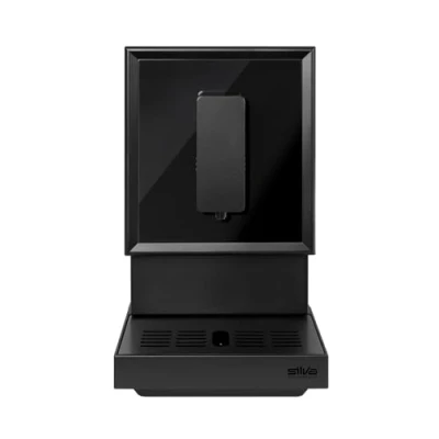 Bild av SILVA Schneider KVA 2400 Helautomatisk kaffemaskin kompakt 18 cm 19 bar rostfritt stål kvarn touch LED panel hastighetsläge på 45 sekunder utan förvärmning ECO system minnesfunktion
