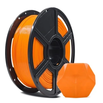 Bild av Flashforge filament för 3D skrivare, PLA PRO 1,75 mm, 1 kg spole, mått +/ 0,02 mm FDM bättre seghet och utan knutar (orange)
