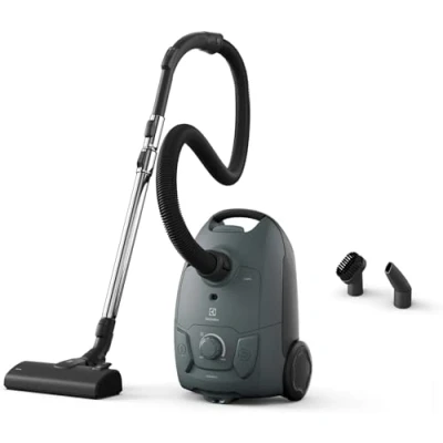 Bild av Electrolux Dammsugare Clean 500 EB51C1OG, Smidigt kombinationsmunstycke, Hållbar design, Enkel manövrering, Stora hjul, Manuell effektreglering, Kompakt storlek, Inkl. dammborste, Ocean Green Speckled