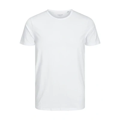 Bild av Jack &amp; Jones Basic Oneck TEE Tshirt bas, Storlek: XS, Optical white
