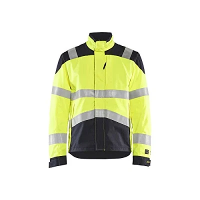 Bild av JACKA 4089 1512 MULTINORM INHERENT VGUL/MBLÅ XS Beijerbygg Byggmaterial