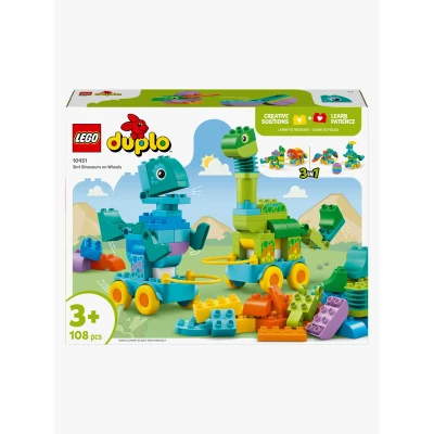 Bild av LEGO DUPLO 10451 3 i 1 Dinosaurier på hjul