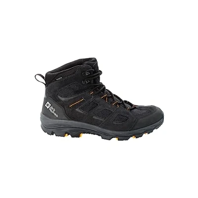 Bild av Jack Wolfskin Herr Vojo 3 Texapore Mid M utomhusskor, Black Burly Yellow Xt 2023, 45 EU
