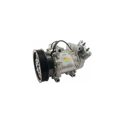 Bild av DELPHI TSP0159277 compresseur De Climatisation Sanden SD6V12 PAG 46 avec huile RENAULT: CLIO 2, Scénic 1, Kangoo I