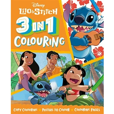Bild av Disney Lilo &amp; Stitch: 3 in 1 Colouring
