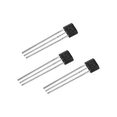 Bild av Oumefar halleffektsensor omkopplare, 10 st A3144 3144E OH3144E brytare till 92UA 3 stifts SIP Set