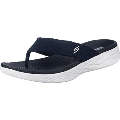 Bild av Skechers On The Go 600 Sunny Flip Flops för kvinnor, Marinblått Xsp, 11