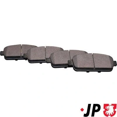 Bild av JP GROUP 1263701510 Jeu de plaquettes frein Essieu arrière avec indicateur d&#039;usure OPEL: Mokka / X, Astra J 5 portes, GTC