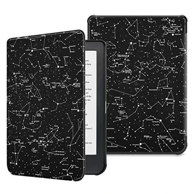 Bild av FINTIE Fodral för Kobo Clara HD tunt lätt skyddsfodral magnetisk stängning automatisk väckarklocka/sömnfunktion 6&quot; EBook Reader 2018, Constellation